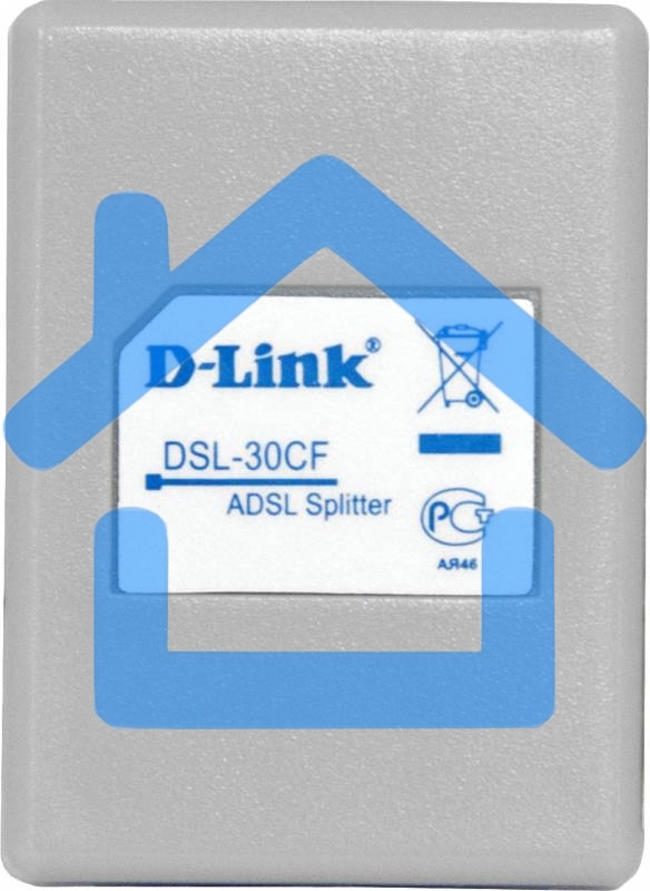 Сплиттер xDSL D-Link DSL-30CF/RS RJ-11 ADSL Annex A