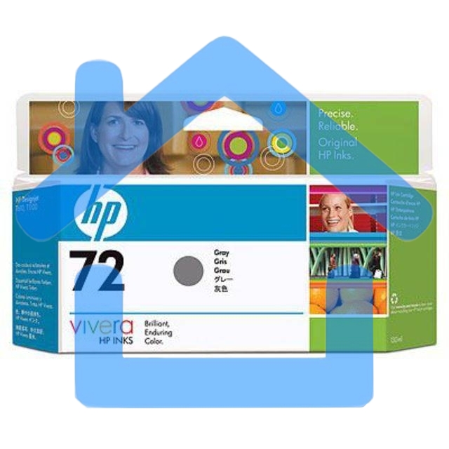 Картридж струйный HP №72 C9374A серый для HP DJ T1100/T610 (130мл)