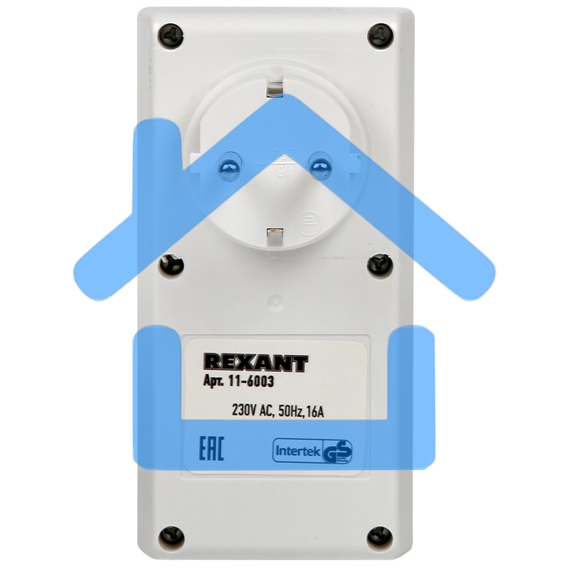 Розетка с механическим таймером в защитном корпусе IP 44 Rexant RX - 23