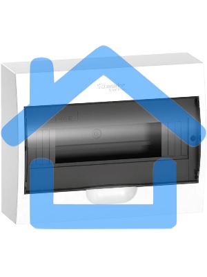 Бокс ОП EASY9 навесн. с прозрачной дверью 1ряд 12мод. SchE EZ9E112S2SRU