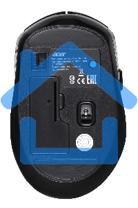 Мышь беспроводная Acer OMR070 черный, 1600 dpi, радиоканал, Bluetooth, USB, кнопки - 6