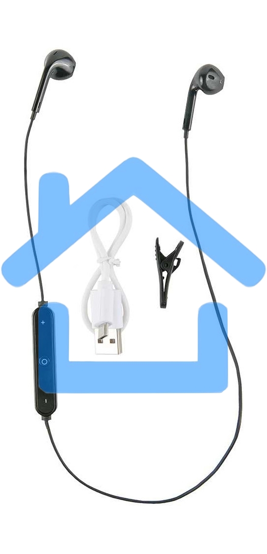 Гарнитура вкладыши Redline BHS-01 черный беспроводные bluetooth (в ушной раковине)