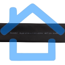 Трубка термоусаживаемая двухстенная клеевая 38.1/19.05мм (уп.4шт) по 1м черный Rexant 26-2109