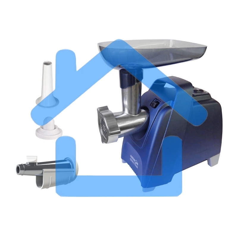 Мясорубка электрическая Аксион М61.04 темно-синяя