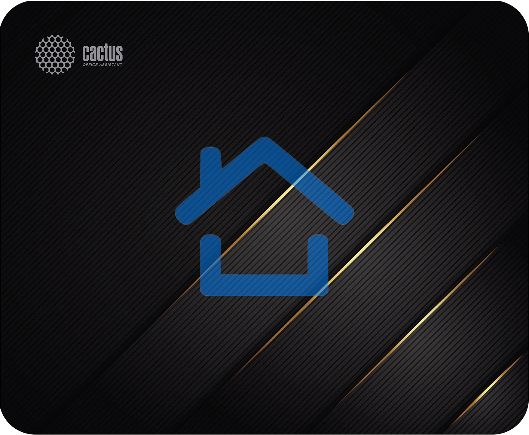 Коврик для мыши Cactus Gold Geometry 300x250x2мм (CS-MPC-P04M)