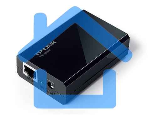 Сетевой адаптер TP-Link SMB TL-PoE10R Сплиттер PoE Data and Power carried over the same cable up to 100m, 5V/12V