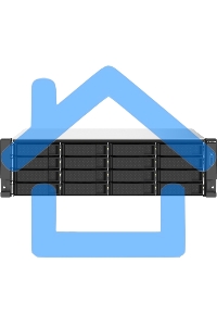 Сетевое хранилище без дисков SMB QNAP TS-1673AU-RP-16G NAS 16 HDD trays, 2x 2.5 GbE, rackmount, 2 PSU. 4-core AMD V1500B 2,2 GHz,RAM 16 Gb (1 x 16 Gb) up to 32 Gb (2 x 16 Gb). W/o rail kit RAIL-B02