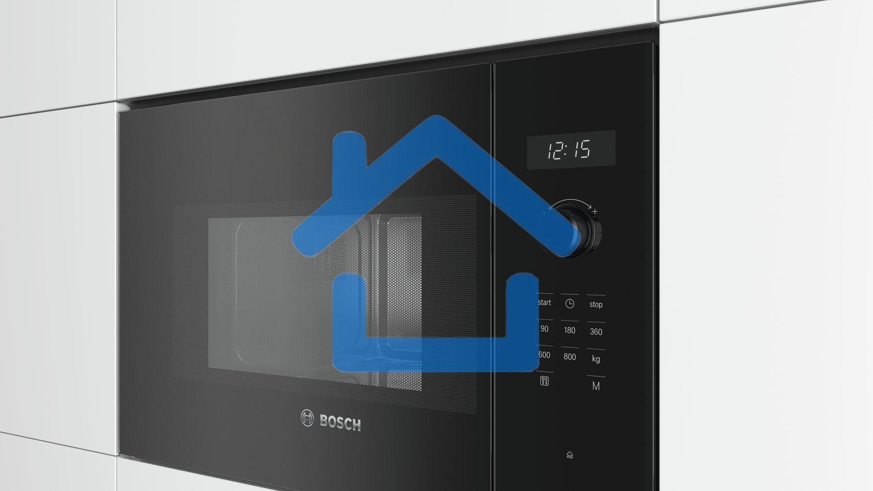 Микроволновая печь Bosch BFL524MB0, встраиваемая