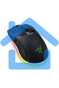 Мышь беспроводная/проводная Razer Cobra Pro черный, 30000 dpi, радиоканал, Bluetooth, USB, кнопки - 8