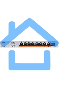 Коммутатор Zyxel XMG-108HP-EU0101F (L2) 8x2.5Gbит/с 1SFP+ 8PoE++ 100W неуправляемый