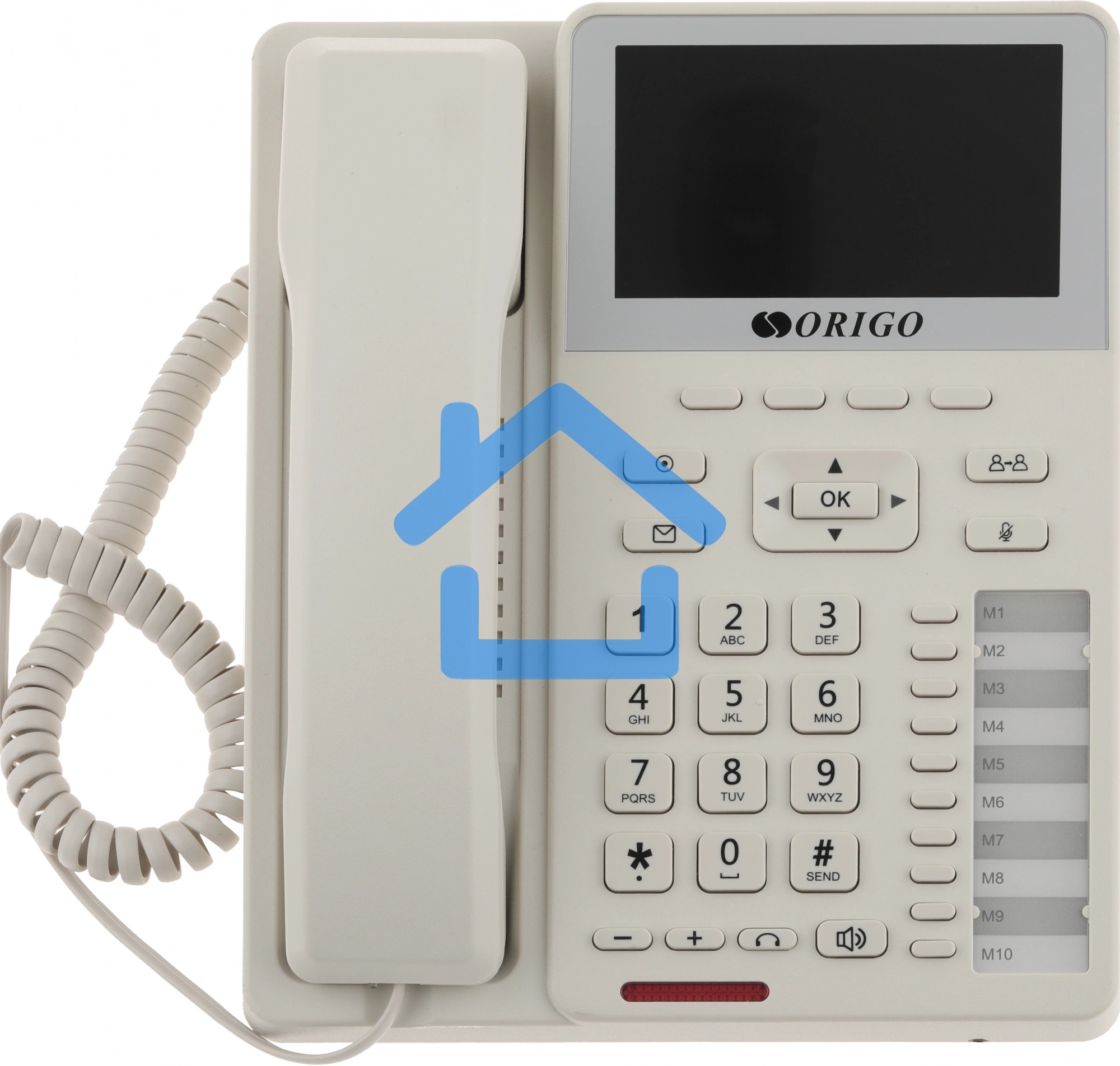 Телефон ORIGO IP-телефон с цветным дисплеем 4.3
