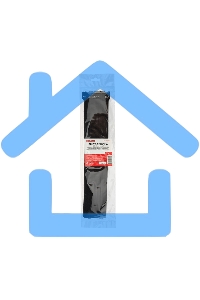 Хомут–липучка многоразовый 320х14 мм, черный (упак. 12 шт.) Rexant