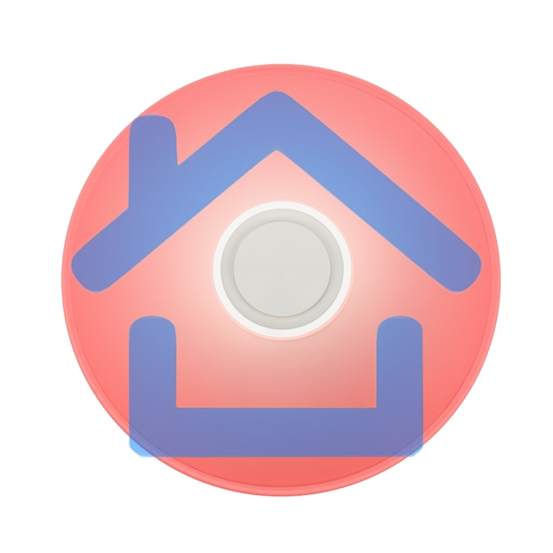 Светильник настенно-потолочный Rexant Fobos Melody 2700-6500 K RGB Bluetooth Sound с пультом и APP LED