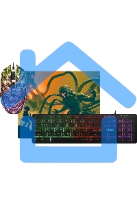 Комплект клавиатура + мышка Defender TARK C-779 RU черный