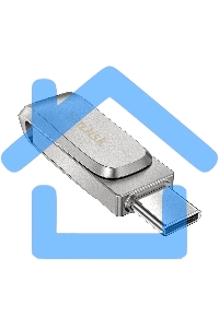 Флешка USB 64 Gb SanDisk Ultra Dual Luxe, USB 3.1 - USB Type-C