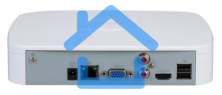 Видеорегистратор Dahua DHI-NVR2108-I2 8-канальный IP-видеорегистратор