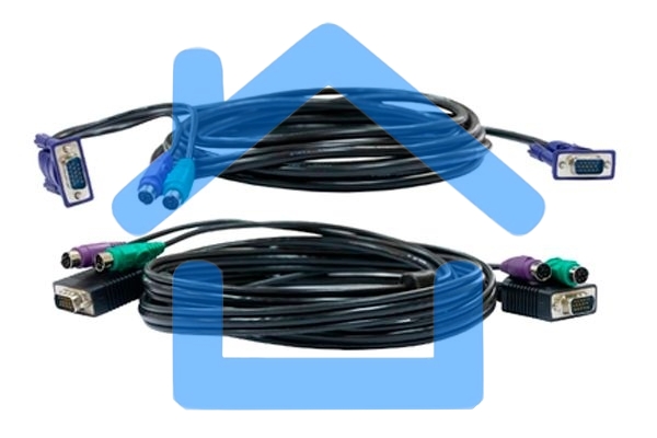 Набор кабелей D-LINK DKVM-CB3 для DKVM - 2хPS/2,1xVGA, 3м
