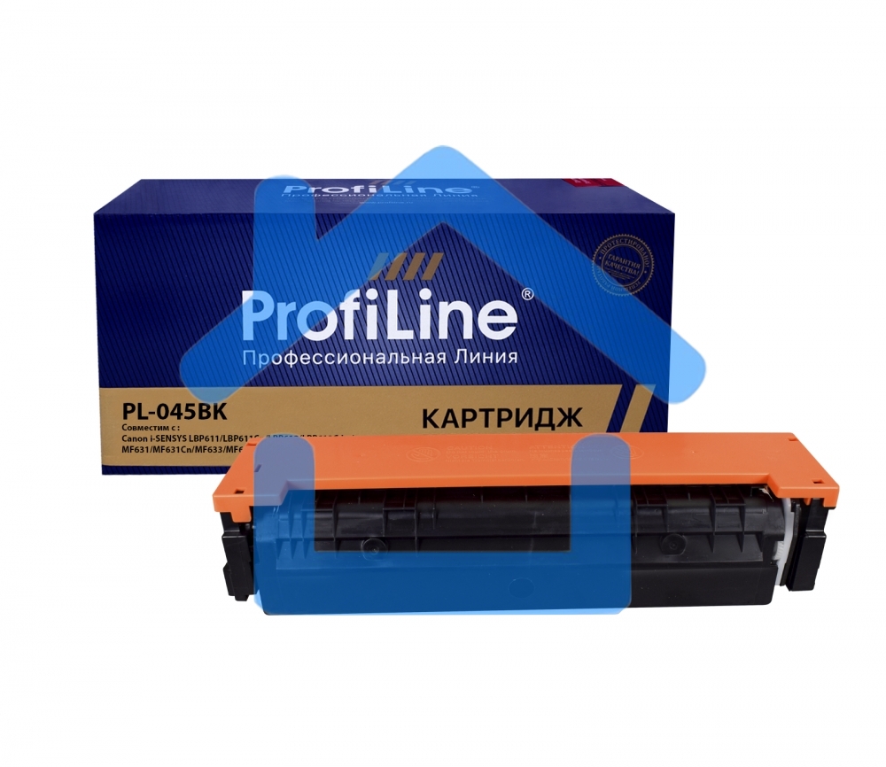Картридж PL-045Bk для принтеров Canon i-SENSYS LBP610C/LBP613/MF631/MF633/MF635 1400 копий черный ProfiLine