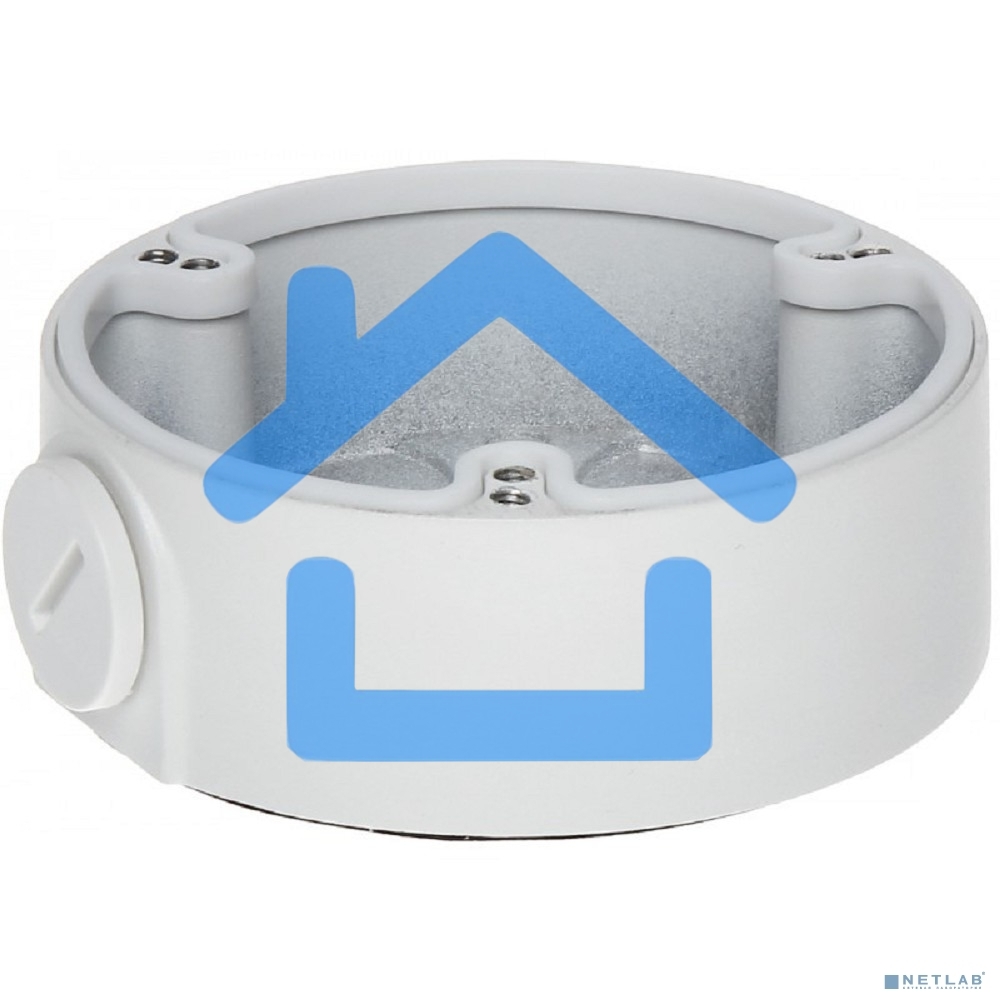 Монтажная коробка Dahua для уличных видеокамер серии HFWxxR-Z/VF; Размеры:φ90*32mm Water-proof Junction Box PFA135