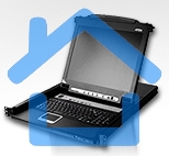 KVM переключатель ATEN CL5708N (CL5708N-ATA-RG)