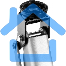 Домкрат ЗУБР 43052-2-Kгидравлический подкатной t50 2т 130-380мм в кейсе профессионал