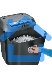 Шредер Fellowes Powershred 75Cs FS-46750 (FS-4675001/FS-4675002) авт., 3.9х50мм, 12лст., 27лтр., уничтожает: скобы, карты, скрепки, CD, селектор кол-ва листов