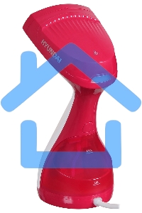 Отпариватель ручной Hyundai H-HS02123 1650Вт белый/вишневый