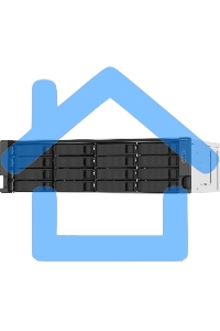 Сетевое хранилище без дисков SMB QNAP TS-1673AU-RP-16G NAS 16 HDD trays, 2x 2.5 GbE, rackmount, 2 PSU. 4-core AMD V1500B 2,2 GHz,RAM 16 Gb (1 x 16 Gb) up to 32 Gb (2 x 16 Gb). W/o rail kit RAIL-B02