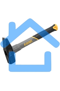 Молоток слесарный Denzel 600 г, кованый, фибергласовая рукоятка c TPR покрытием