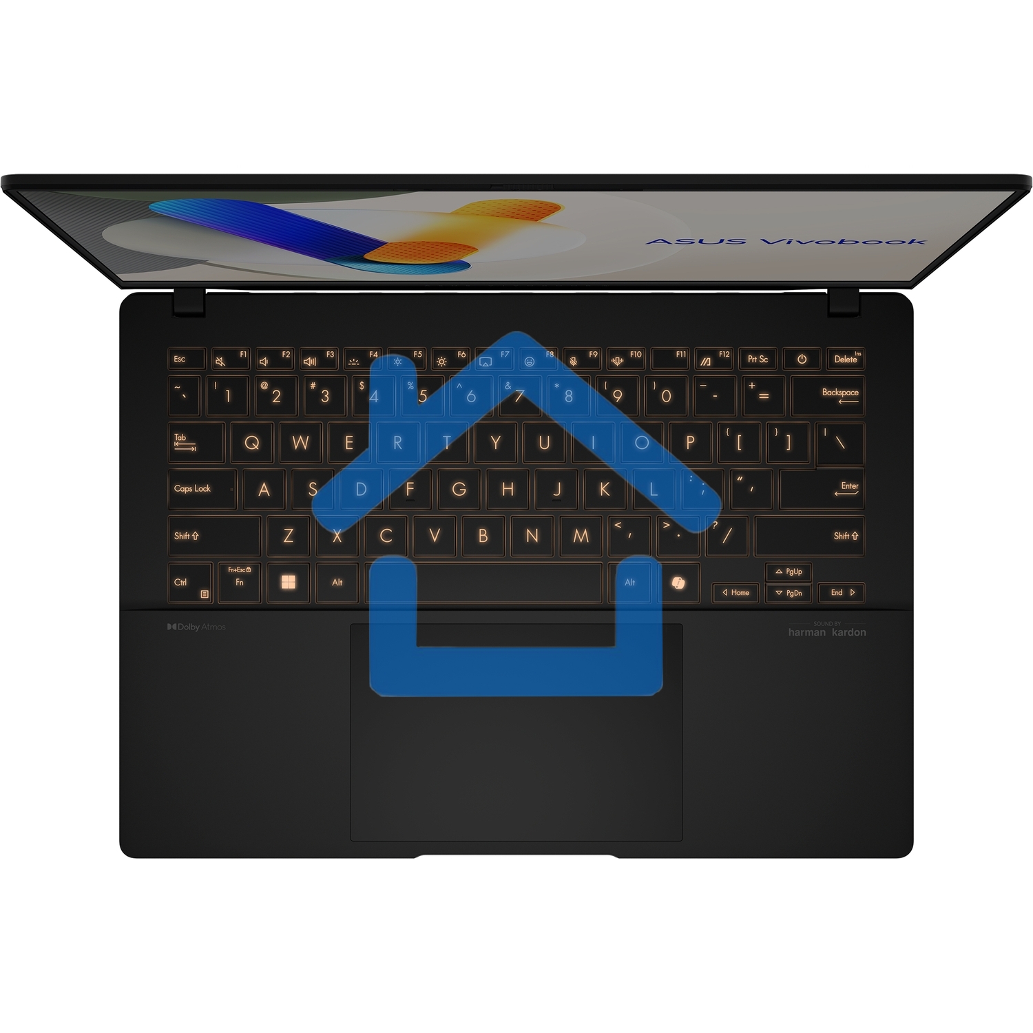 Ноутбук Asus VivoBook S14 OLED M5406NA-QD109 Ryzen 5 7535HS 16Gb SSD1Tb AMD Radeon 14