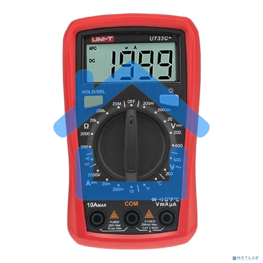 Портативный мультиметр UNI-T UT33C+