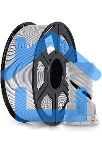 Пластик для принтера 3D Cactus CS-3D-PETG-1KG-SILVER PETG d1.75мм 1кг L316м 1цв.