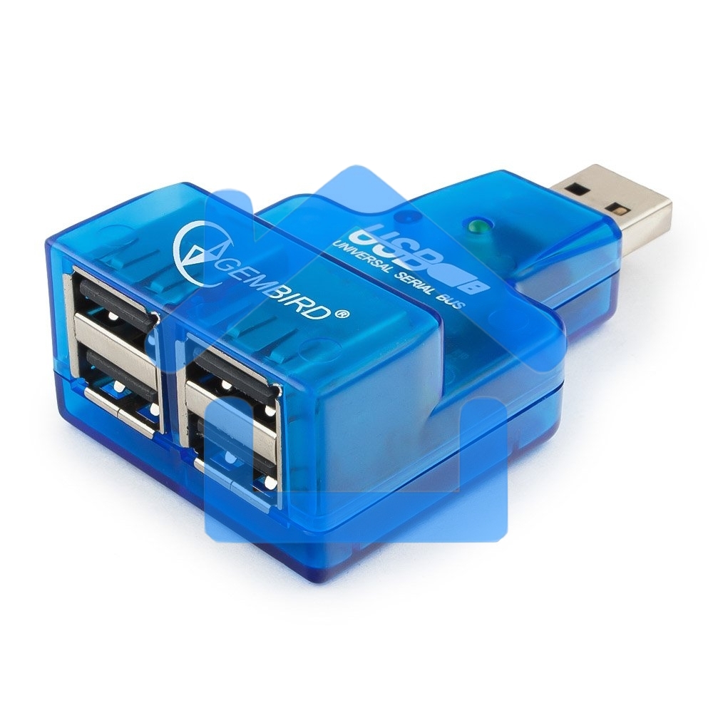 Контроллер GEMBIRD HUB USB2.0 Mini 4-port UHB-CN224