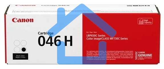 Картридж лазерный Canon 046 H BK 1254C002 черный (6300 стр.) для Canon i-SENSYS MF735Cx, i-SENSYS LBP653Cdw, i-SENSYS LBP654Cx, i-SENSYS MF732Cdw, i-SENSYS MF734Cdw