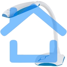 Лампа электрическая настольная Energy EN-LED17 бело-голубая