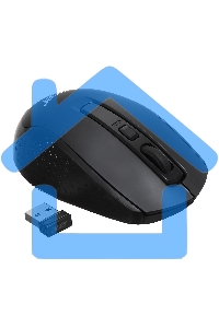 Мышь беспроводная Acer OMR070 черный, 1600 dpi, радиоканал, Bluetooth, USB, кнопки - 6