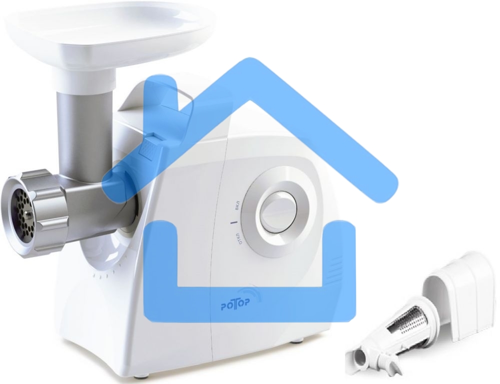 Мясорубка электрическая Ротор ЭМШ 35/300-2 1500Вт белый