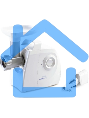 Мясорубка электрическая Ротор ЭМШ 35/300-2 1500Вт белый