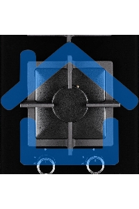 Газовая варочная панель Krona CALORE 30 BL