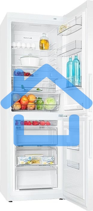 Холодильник Atlant ХМ-4621-101-NL белый двухкамерный 211/94л морозилка снизу