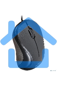 Мышь проводная Oklick 115S черный, 1200 dpi, USB, кнопки - 3