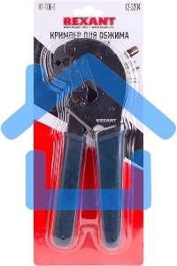 Кримпер Rexant HT-106 E для обжима F и BNC разъемов RG-58, RG-6, RG-11, RG-213