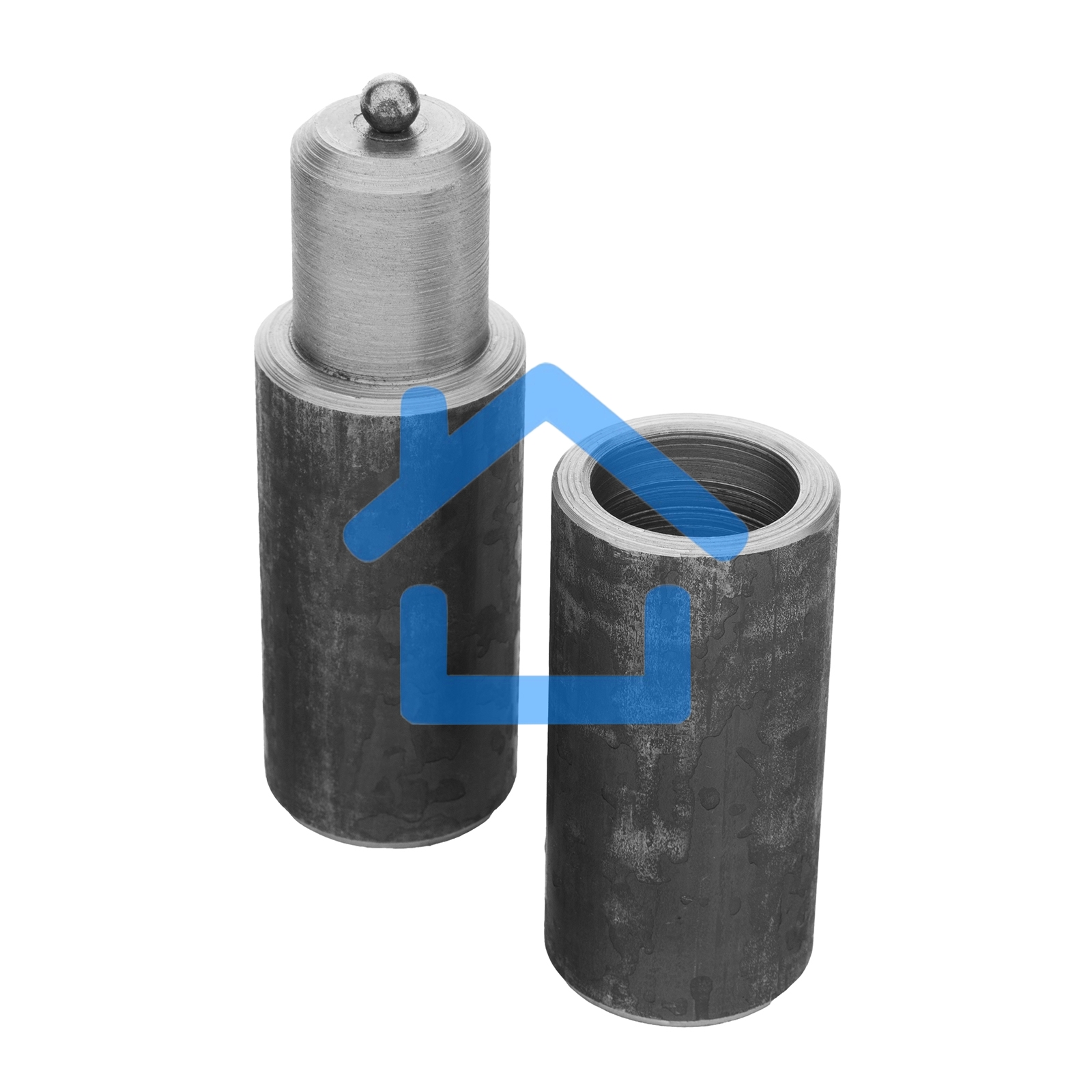 Петля гаражная с шаром Сибртех d 45*180мм, 2шт., Россия