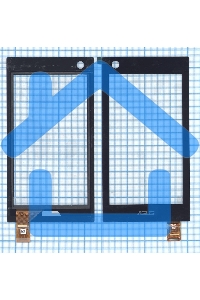 Сенсорное стекло (тачскрин) для Asus 5491L FPC-2, черное