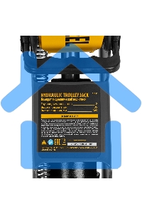 Домкрат гидравлический подкатной Denzel, 2 т, 135-385 мм 51230