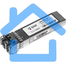 Трансивер SNR SFP 100BASE-SX, SWL, MMF, LC duplex, 850нм, up to 550м (7.5dB), analog CISCO GLC-SX-MM 