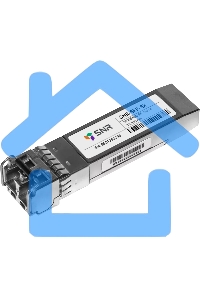 Трансивер SNR SFP 100BASE-SX, SWL, MMF, LC duplex, 850нм, up to 550м (7.5dB), analog CISCO GLC-SX-MM 