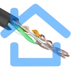 Кабель Rexant (01-0025) Кабель UTP CAT5e 2 пары (305м) 0.51 мм OUTDOOR