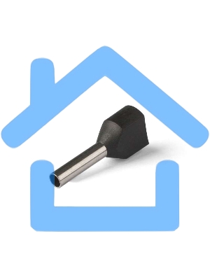 Наконечник штыревой НШВИ(2) 1.5-12 (100шт/упак)(КВТ) 79467 КВТ