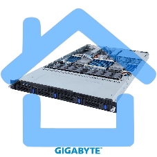 Серверная платформа Gigabyte R182-340 (rev. 100) 1U, 4x3.5